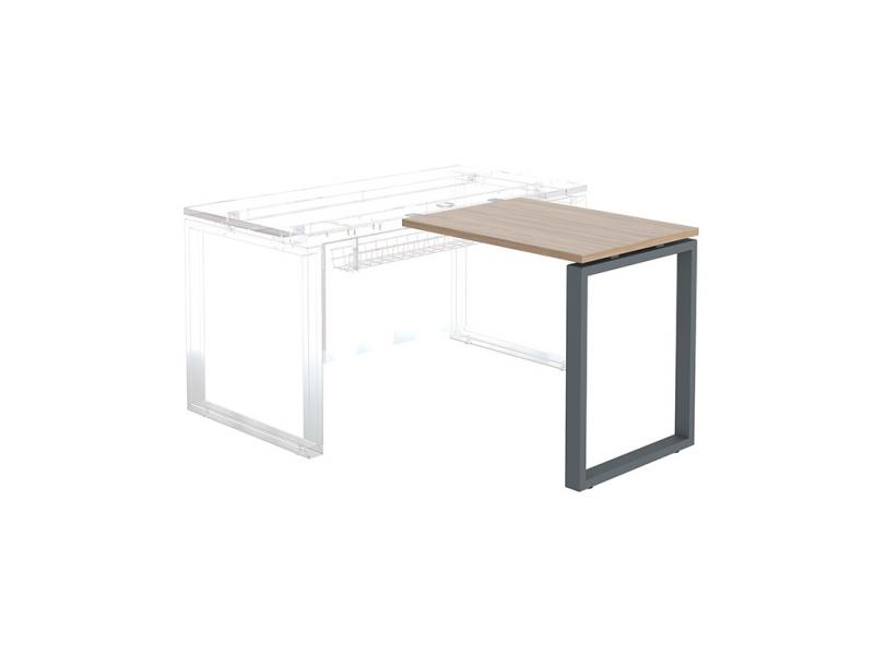 Брифинг-приставка NTO 80 вяз натуральный/антрацит